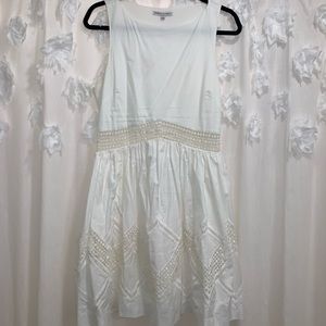 Rebecca Minkoff White Eyelet Lace Dress